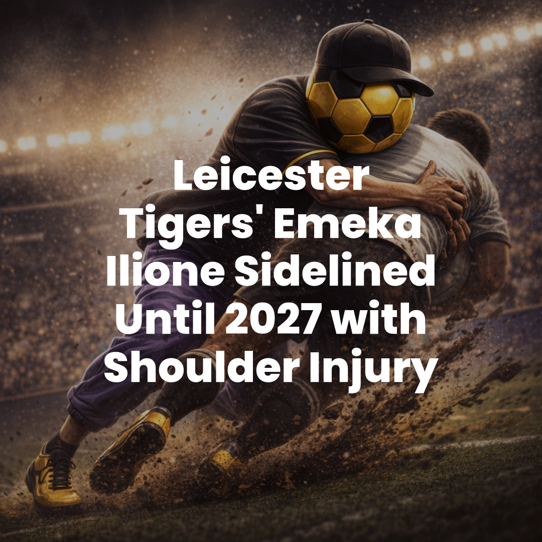 Leicester Tigers' Emeka Ilione Sidelined Until 2027 with Shoulder Injury